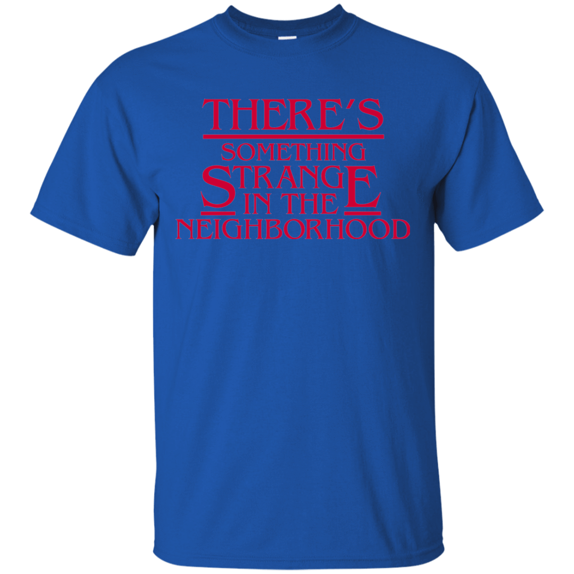 T-Shirts Royal / Small Strange Hawkins T-Shirt