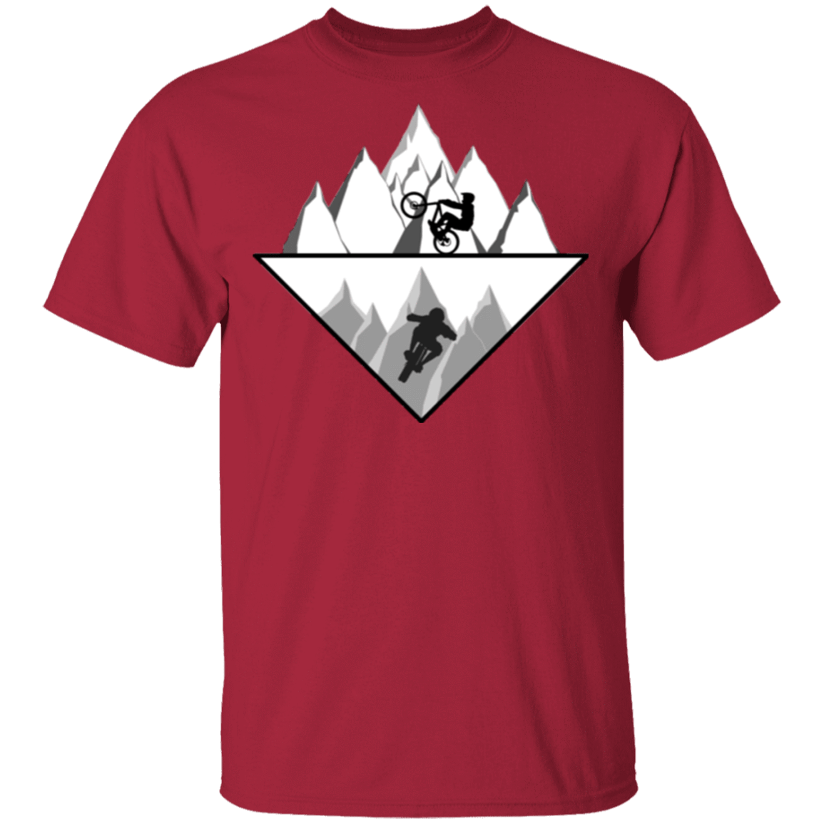 T-Shirts Cardinal / S Strange Reflection Ride T-Shirt