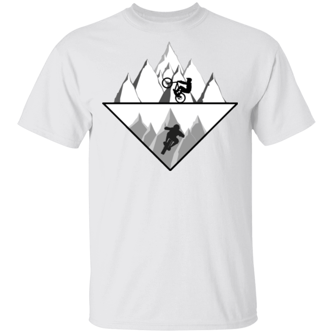 T-Shirts White / S Strange Reflection Ride T-Shirt