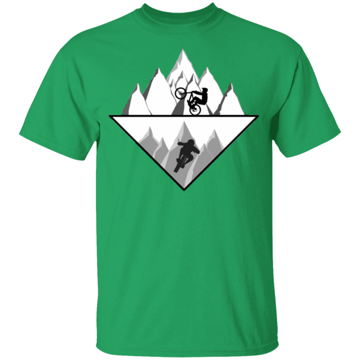 T-Shirts Irish Green / YXS Strange Reflection Ride Youth T-Shirt