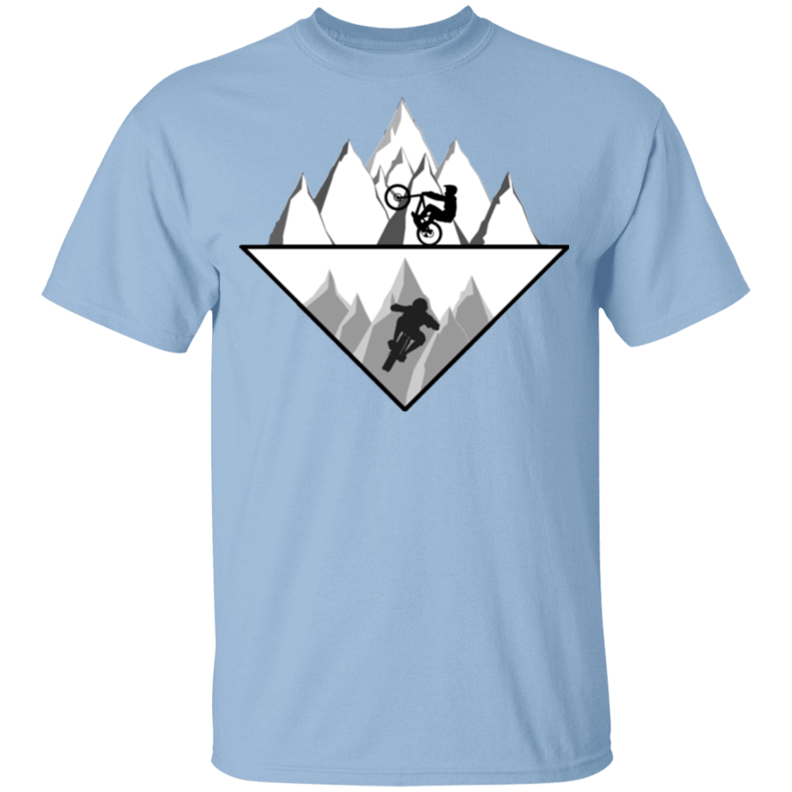 T-Shirts Light Blue / YXS Strange Reflection Ride Youth T-Shirt