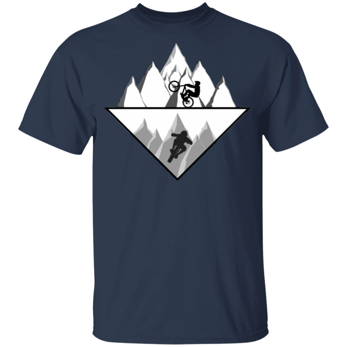 T-Shirts Navy / YXS Strange Reflection Ride Youth T-Shirt