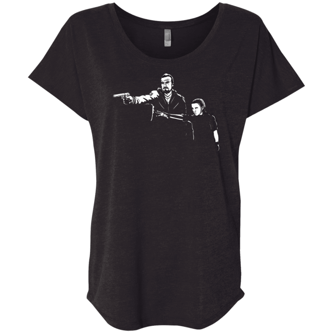 T-Shirts Vintage Black / X-Small Stranger Fiction Triblend Dolman Sleeve