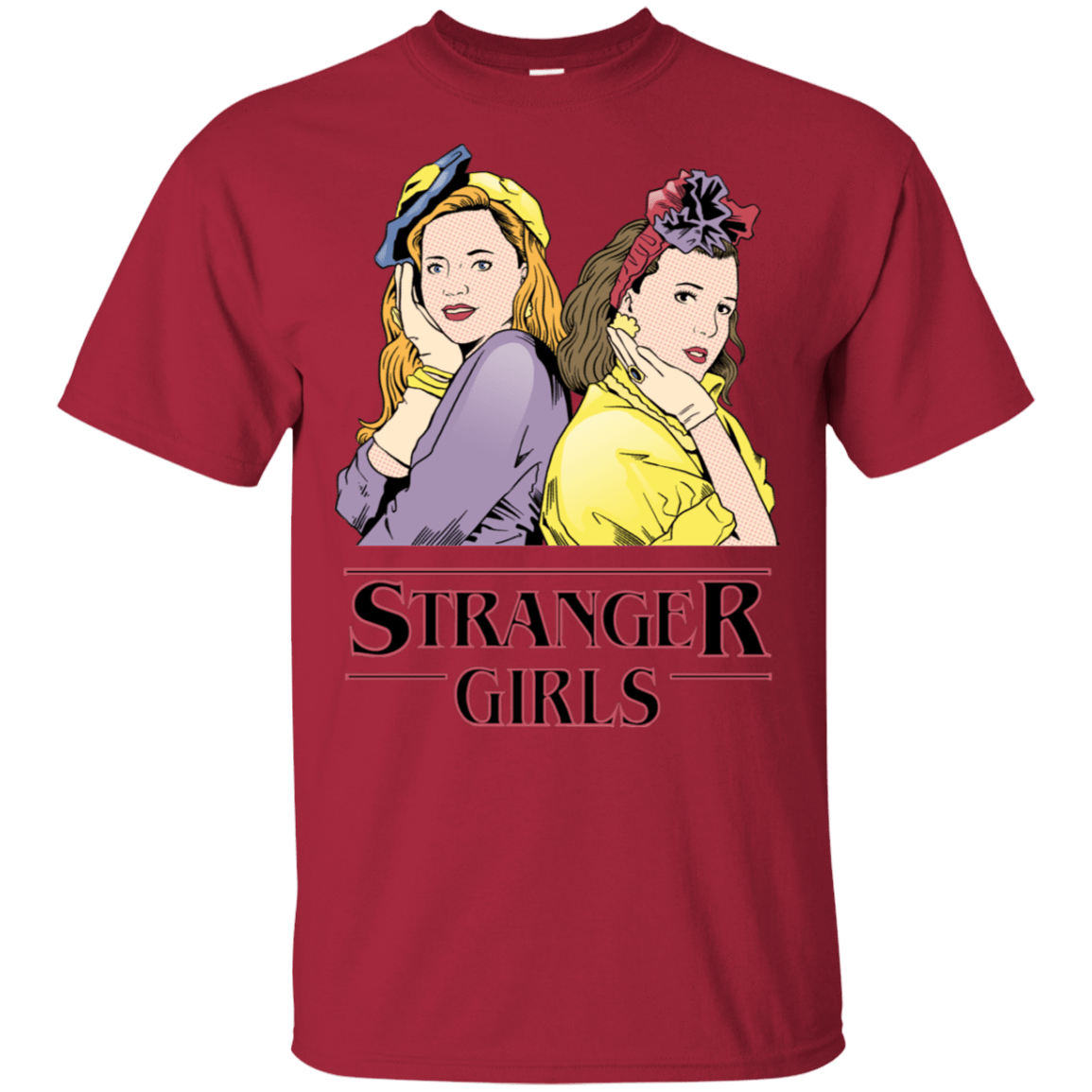 T-Shirts Cardinal / S Stranger Girls T-Shirt