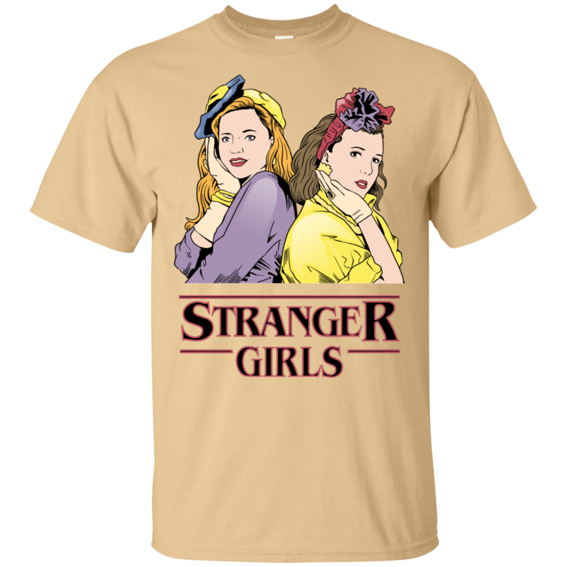 T-Shirts Vegas Gold / S Stranger Girls T-Shirt