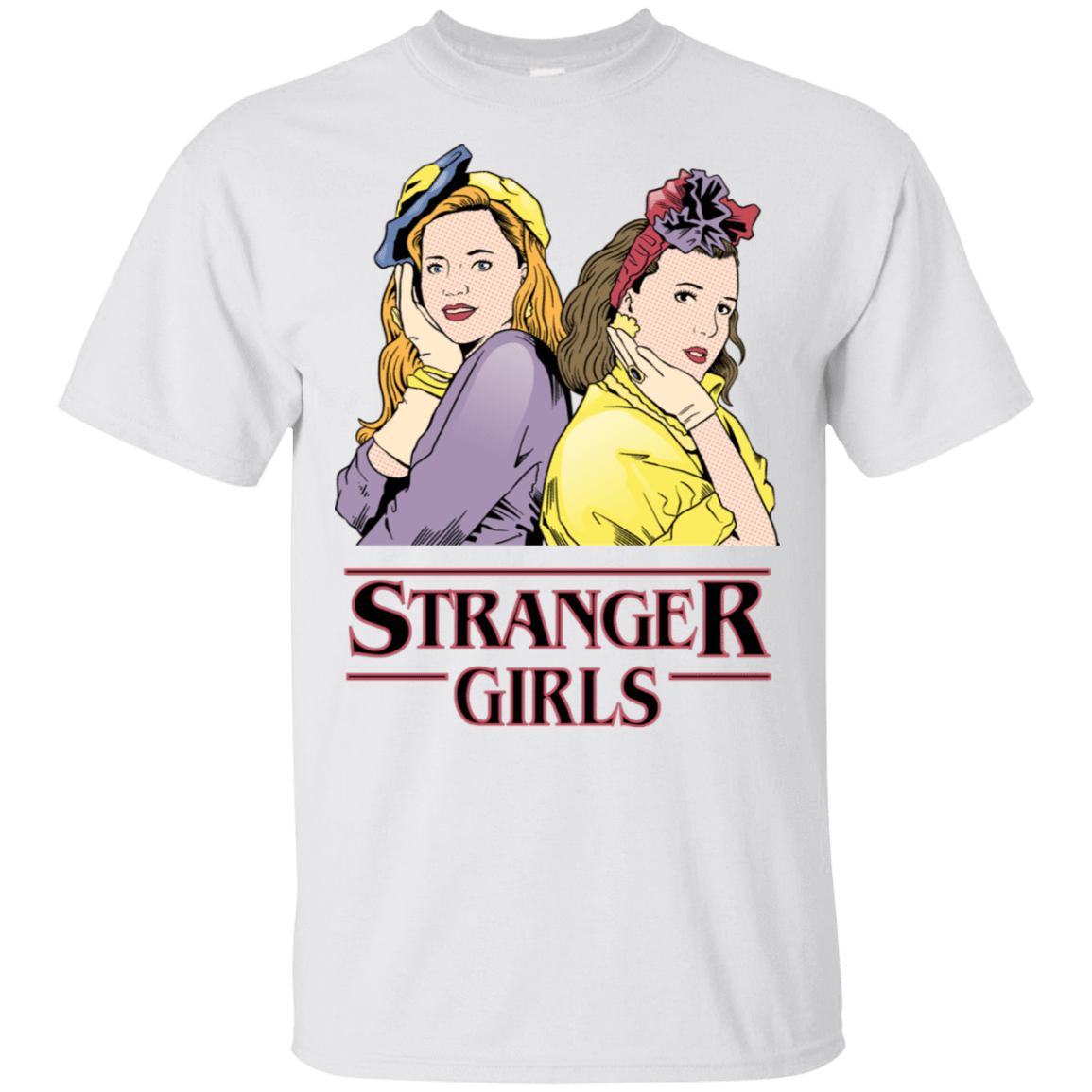 T-Shirts White / S Stranger Girls T-Shirt