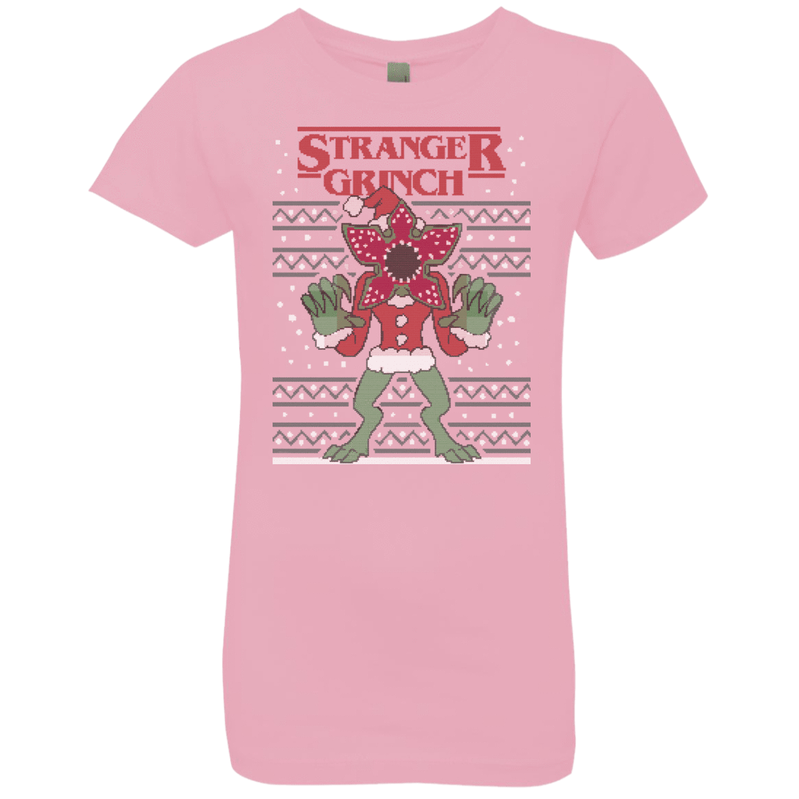 T-Shirts Light Pink / YXS Stranger Grinch Girls Premium T-Shirt