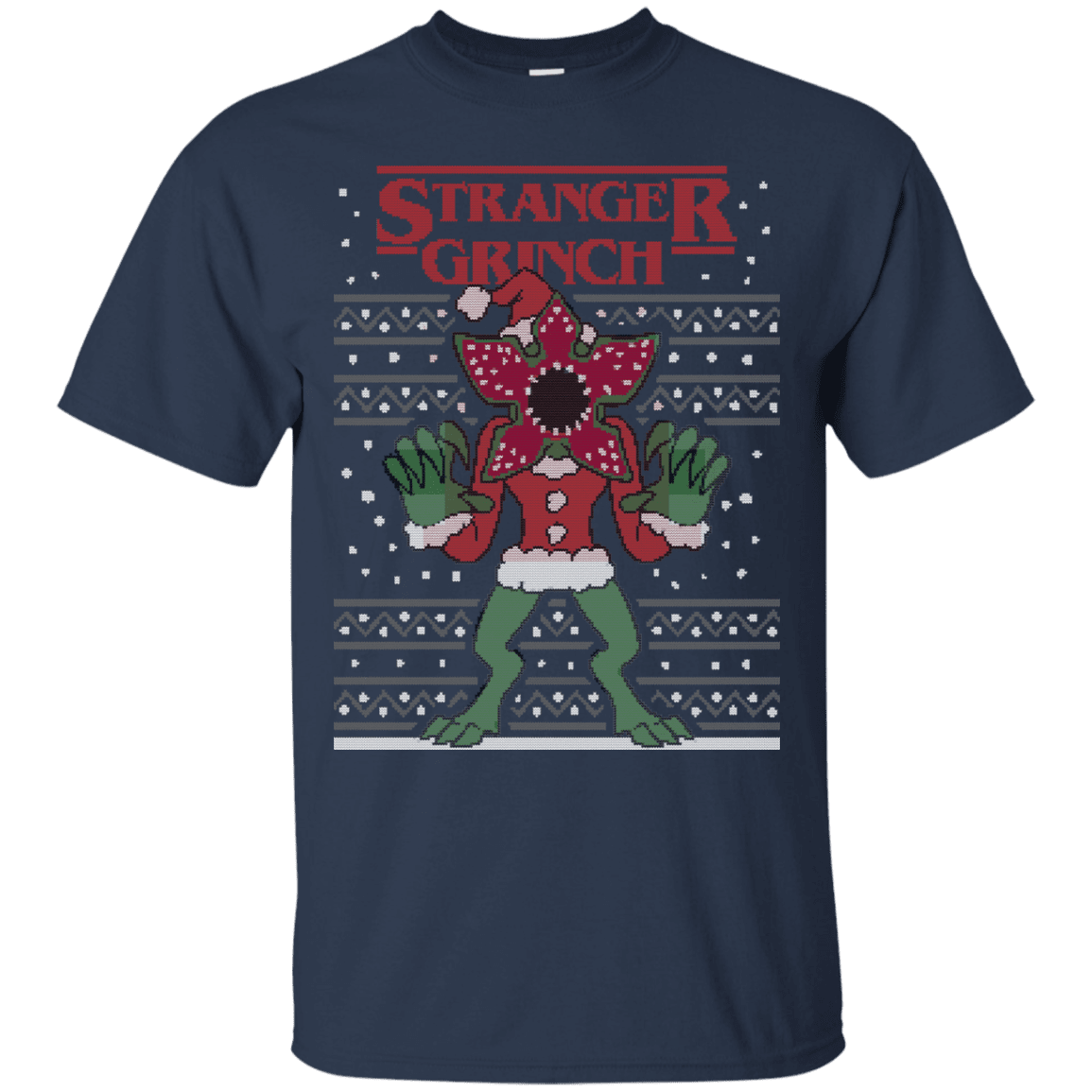 T-Shirts Navy / Small Stranger Grinch T-Shirt