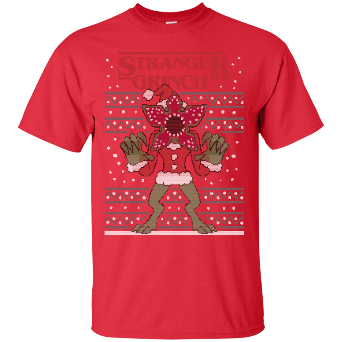 T-Shirts Red / Small Stranger Grinch T-Shirt