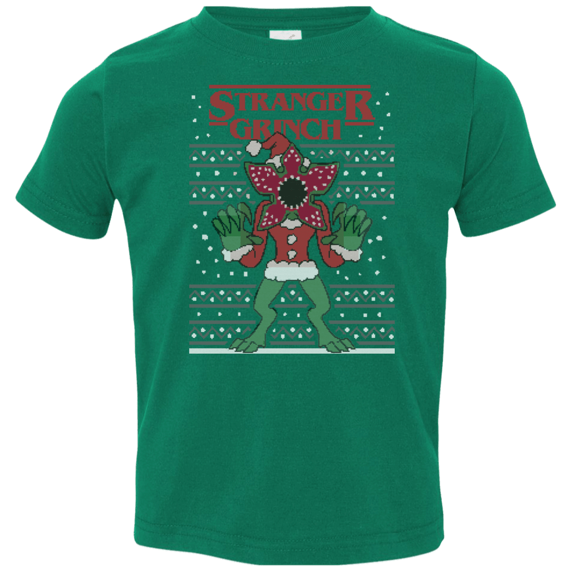 T-Shirts Kelly / 2T Stranger Grinch Toddler Premium T-Shirt