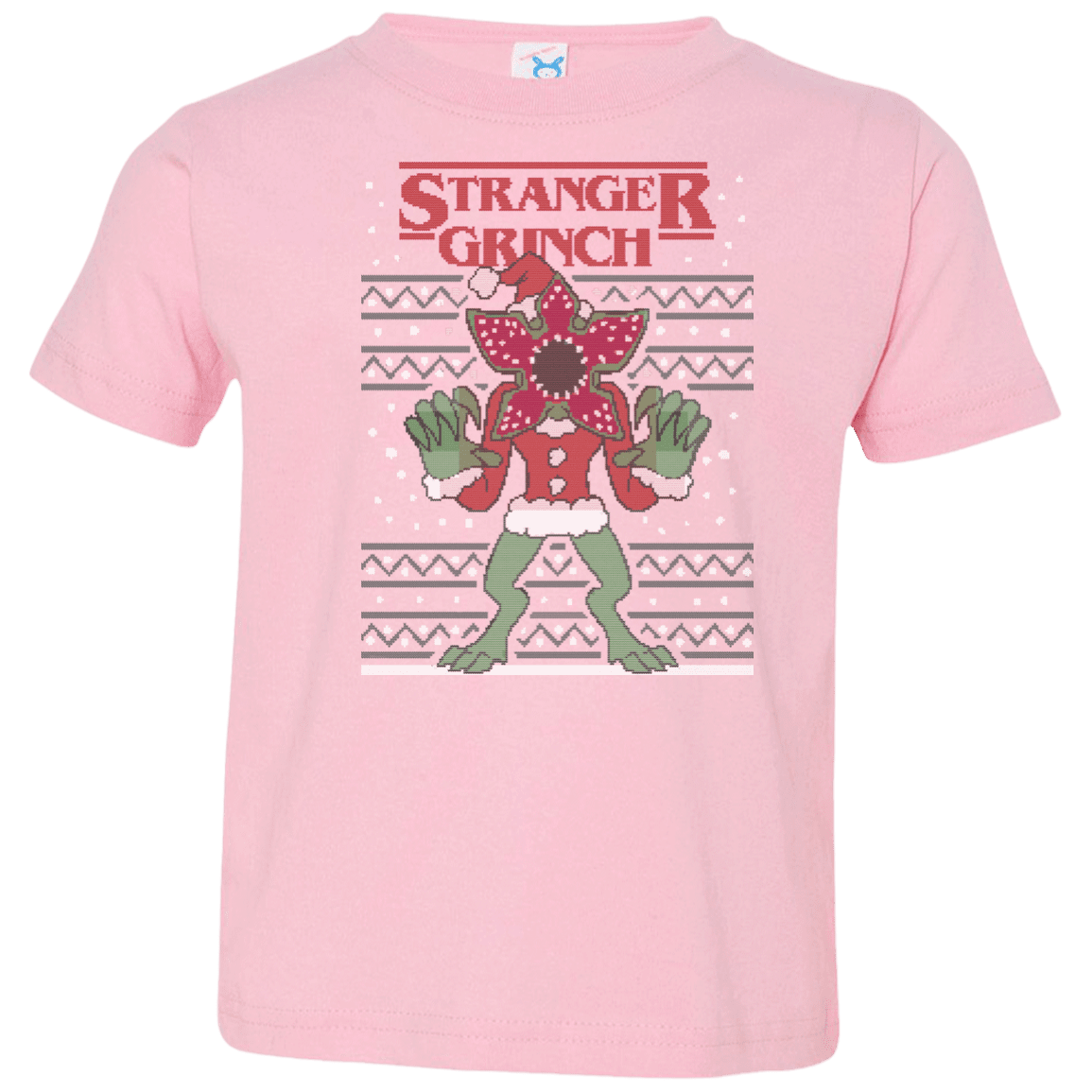 T-Shirts Pink / 2T Stranger Grinch Toddler Premium T-Shirt