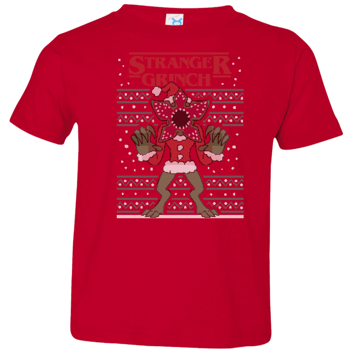 T-Shirts Red / 2T Stranger Grinch Toddler Premium T-Shirt