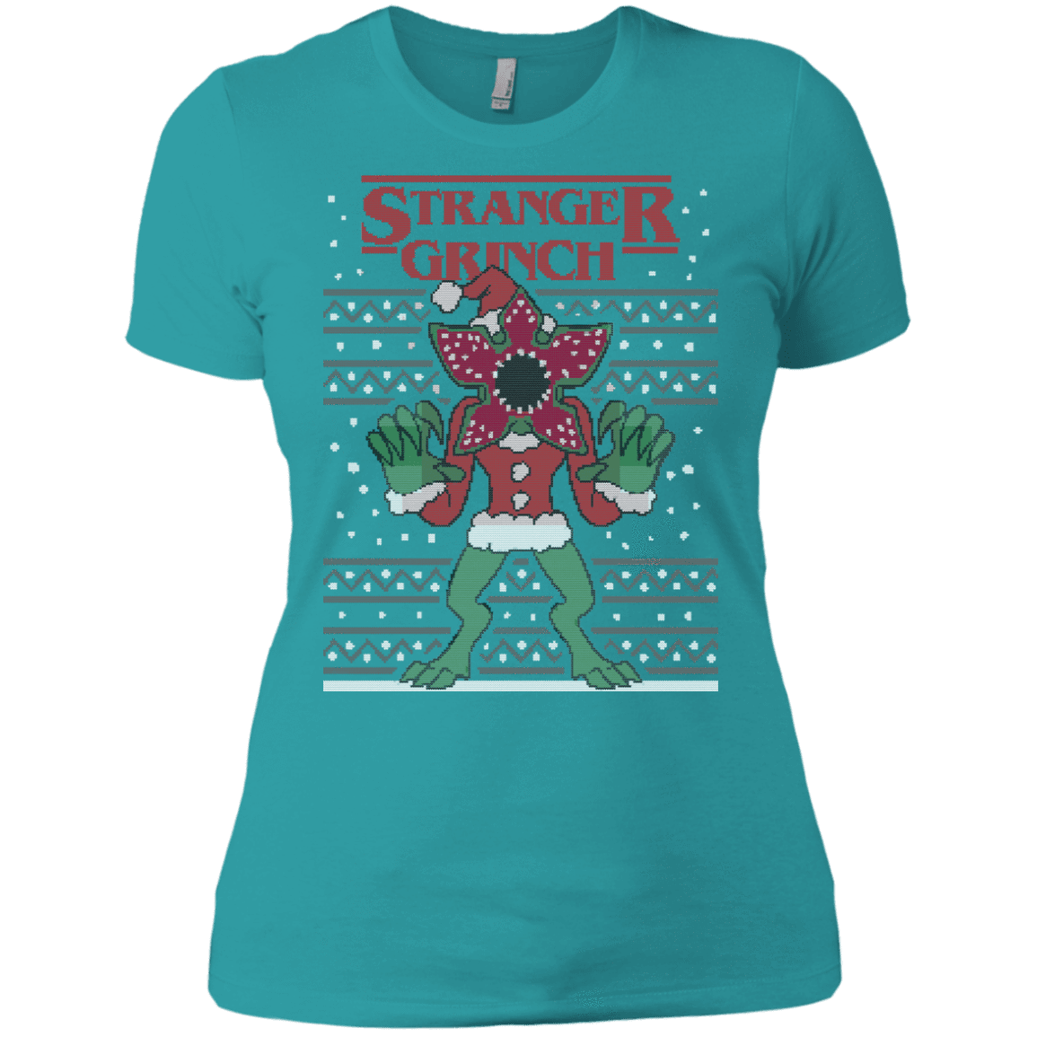 T-Shirts Tahiti Blue / X-Small Stranger Grinch Women's Premium T-Shirt