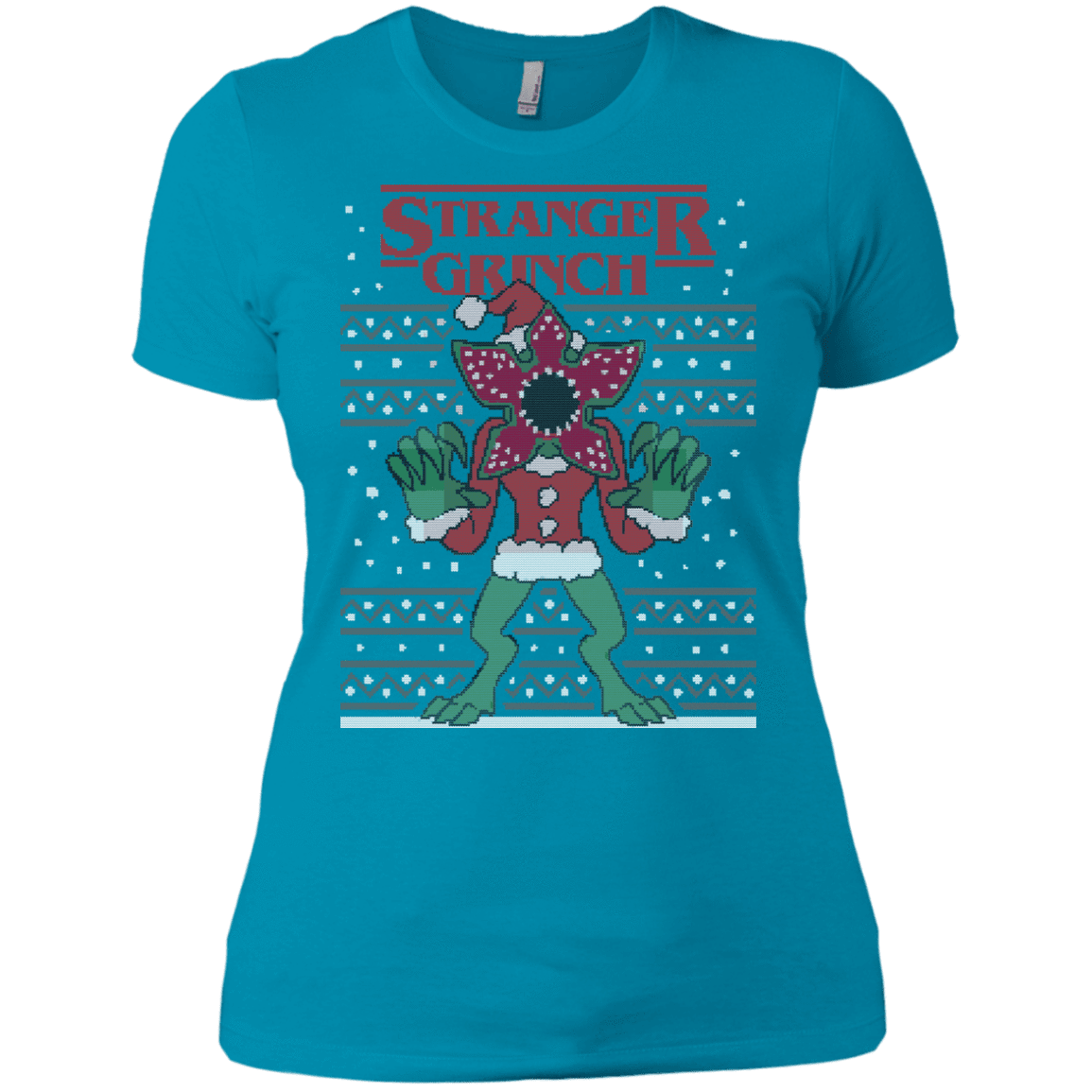 T-Shirts Turquoise / X-Small Stranger Grinch Women's Premium T-Shirt