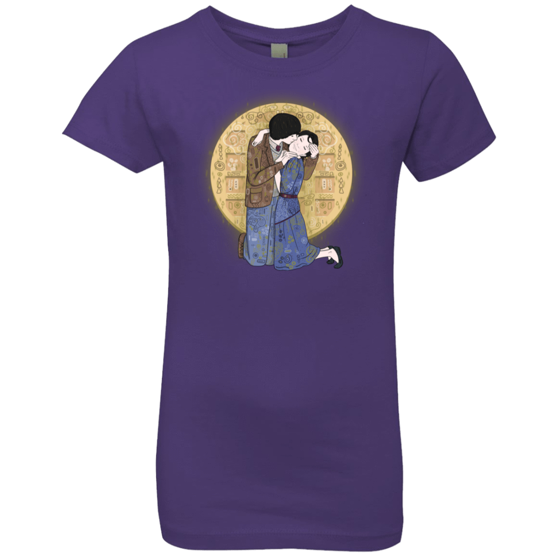 T-Shirts Purple Rush / YXS Stranger Klimt Girls Premium T-Shirt