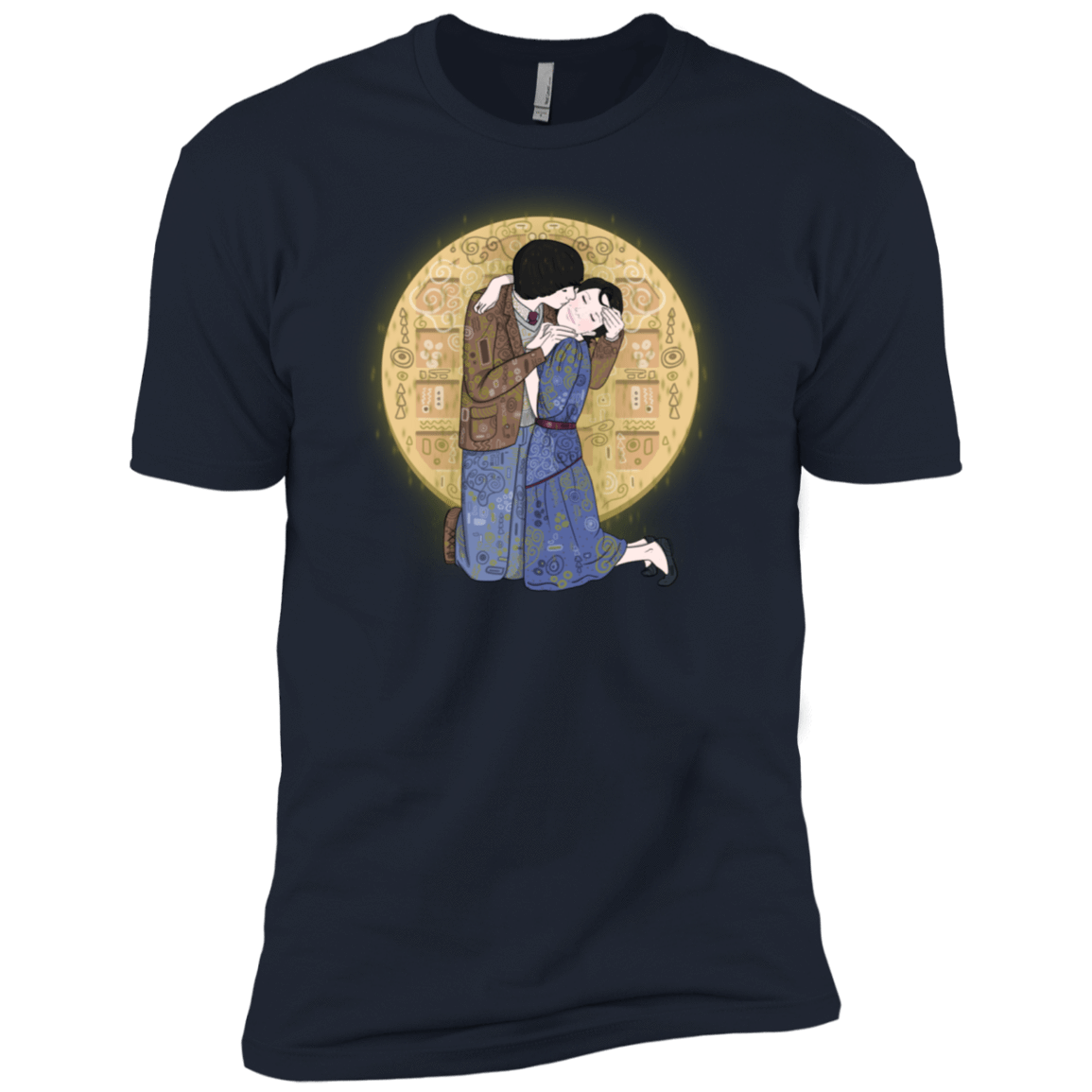 T-Shirts Midnight Navy / X-Small Stranger Klimt Men's Premium T-Shirt