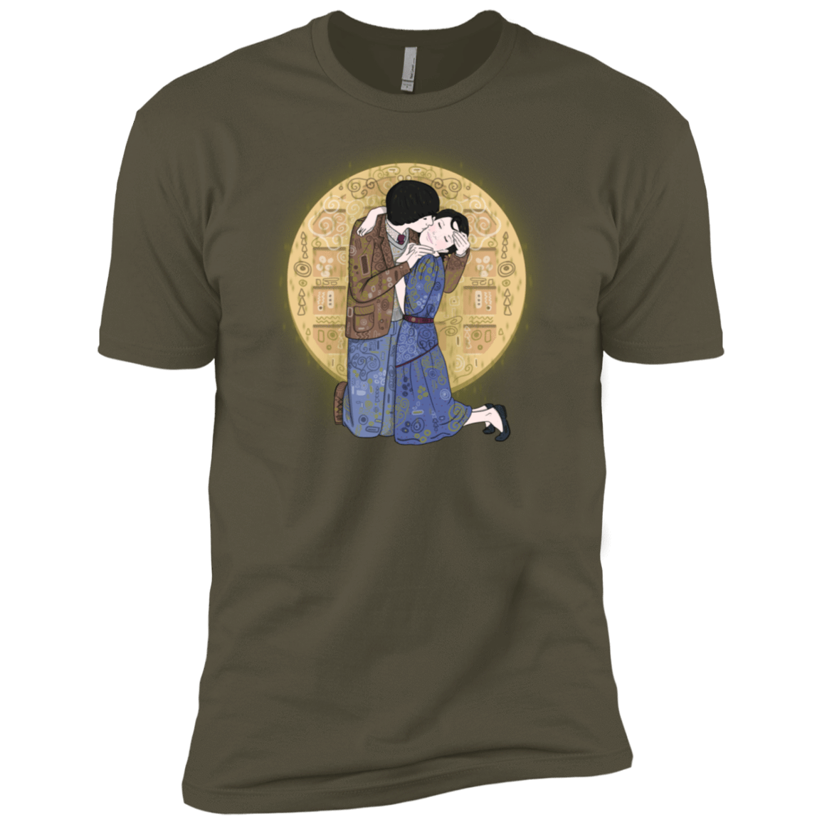 T-Shirts Military Green / X-Small Stranger Klimt Men's Premium T-Shirt