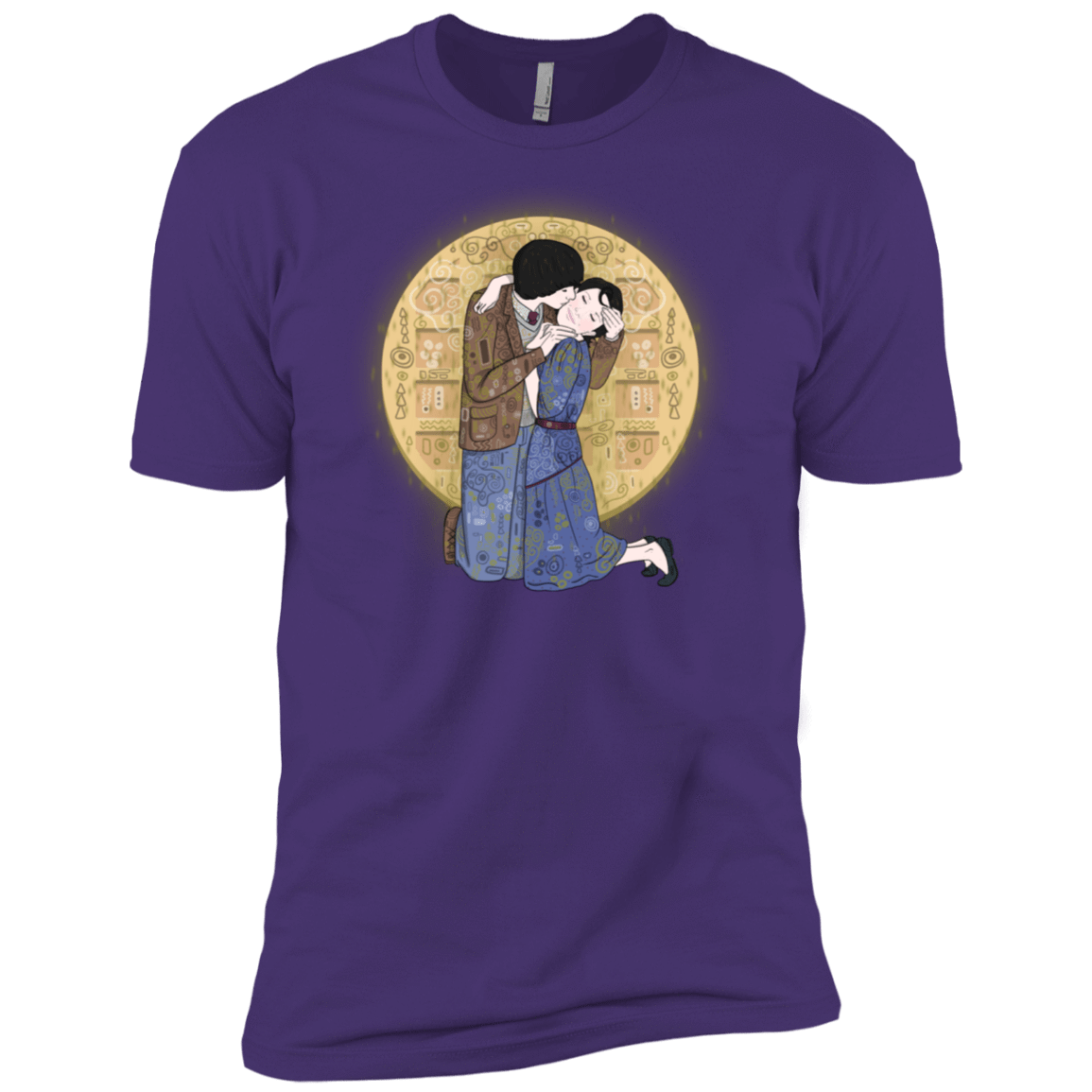 T-Shirts Purple Rush/ / X-Small Stranger Klimt Men's Premium T-Shirt