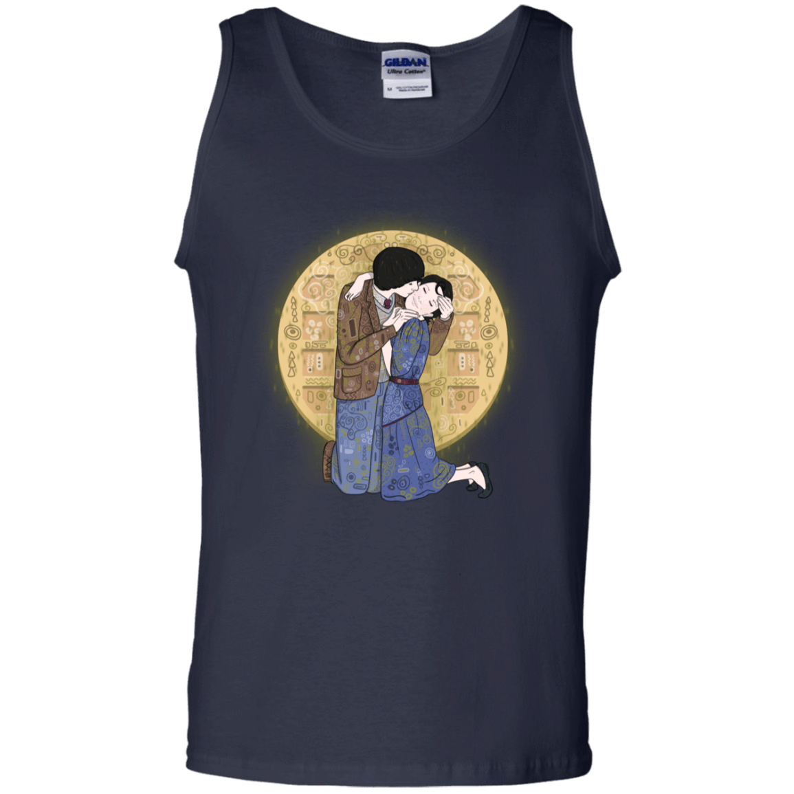T-Shirts Navy / S Stranger Klimt Men's Tank Top