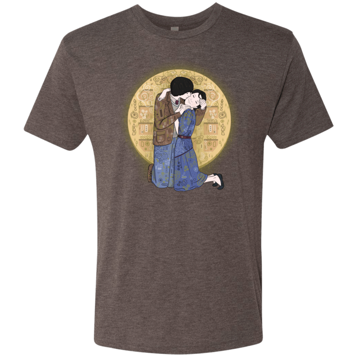 T-Shirts Macchiato / S Stranger Klimt Men's Triblend T-Shirt