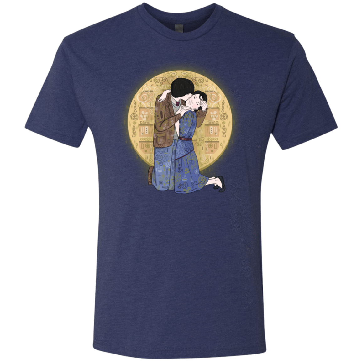 T-Shirts Vintage Navy / S Stranger Klimt Men's Triblend T-Shirt
