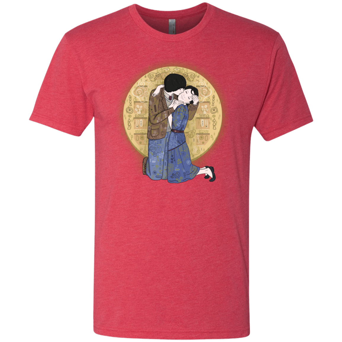 T-Shirts Vintage Red / S Stranger Klimt Men's Triblend T-Shirt