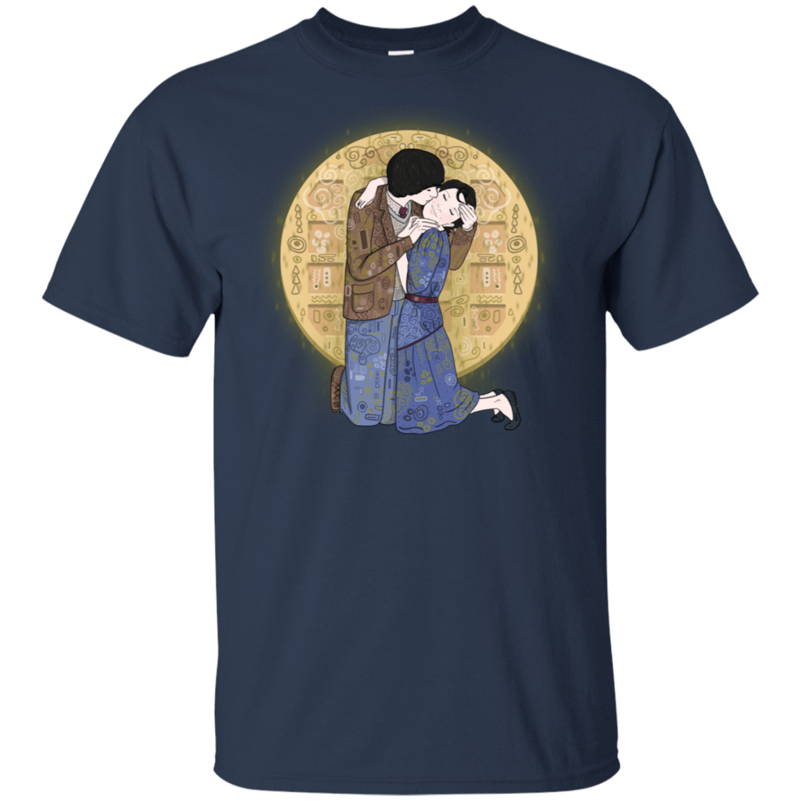 T-Shirts Navy / S Stranger Klimt T-Shirt
