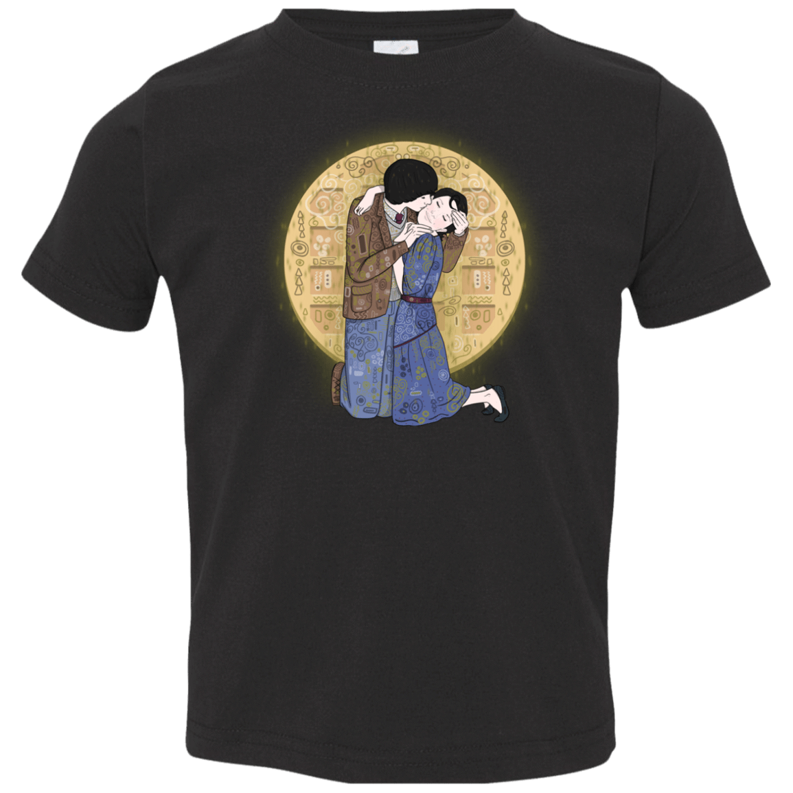 T-Shirts Black / 2T Stranger Klimt Toddler Premium T-Shirt