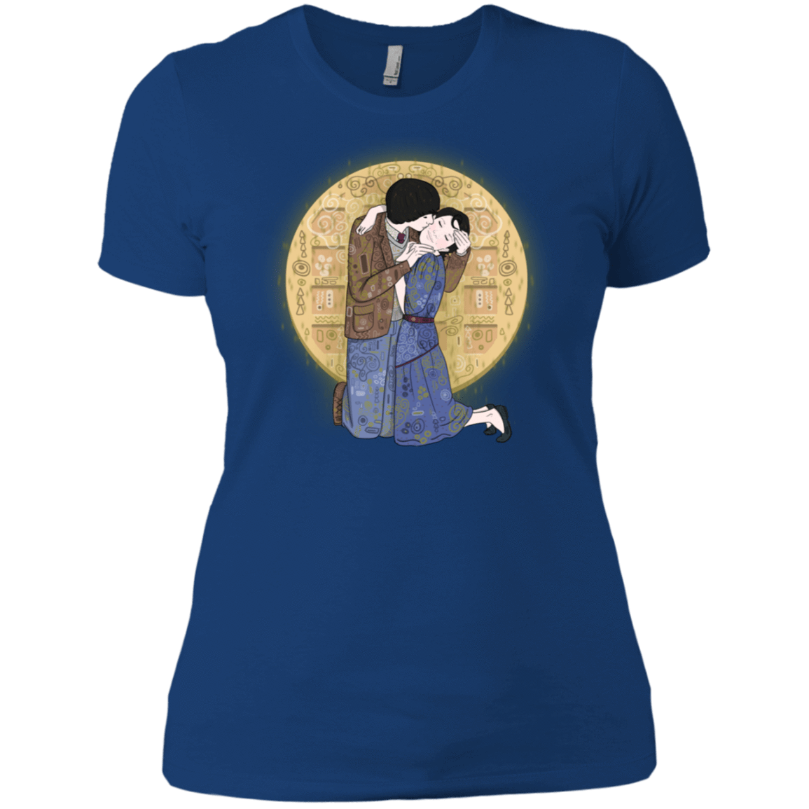 T-Shirts Royal / X-Small Stranger Klimt Women's Premium T-Shirt