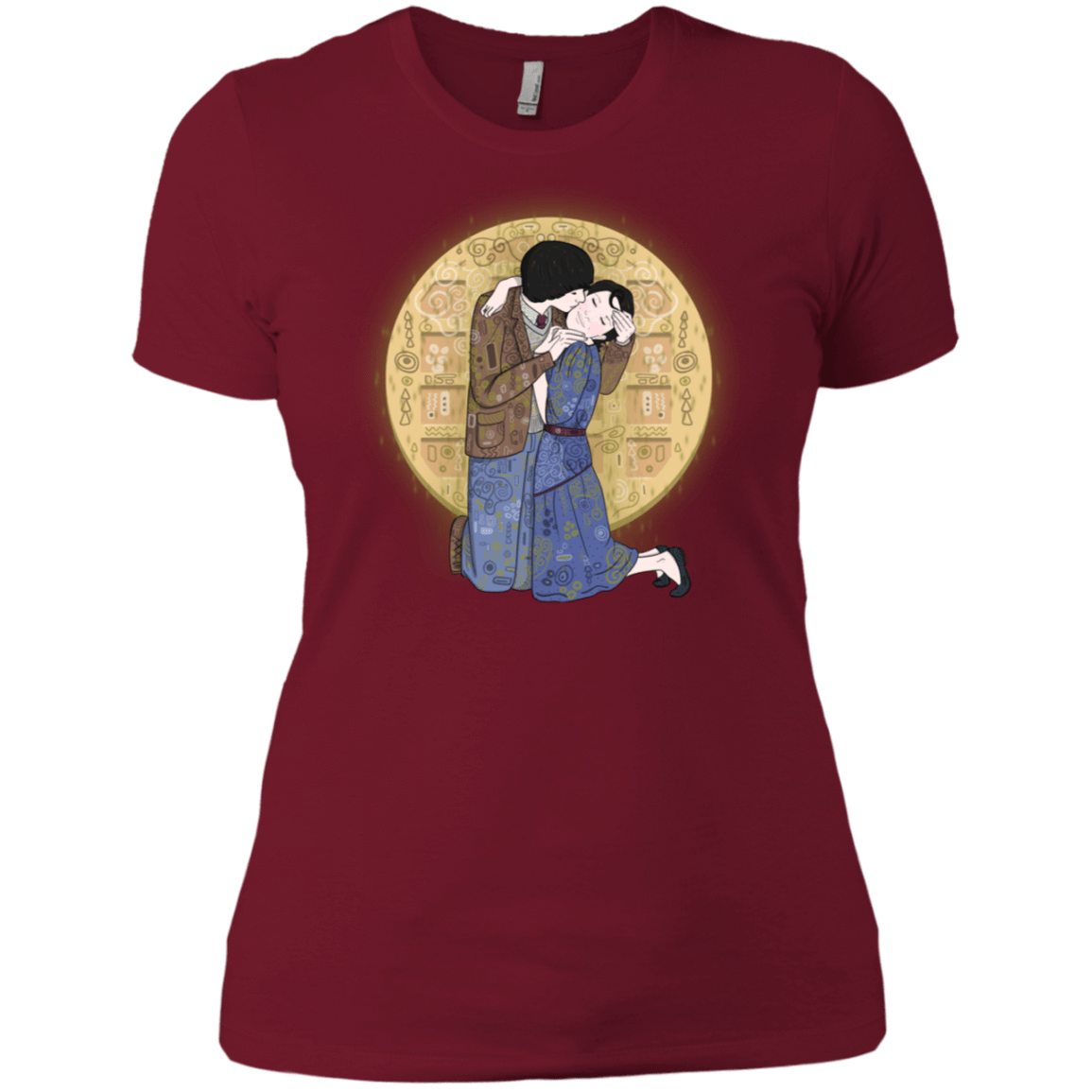 T-Shirts Scarlet / S Stranger Klimt Women's Premium T-Shirt
