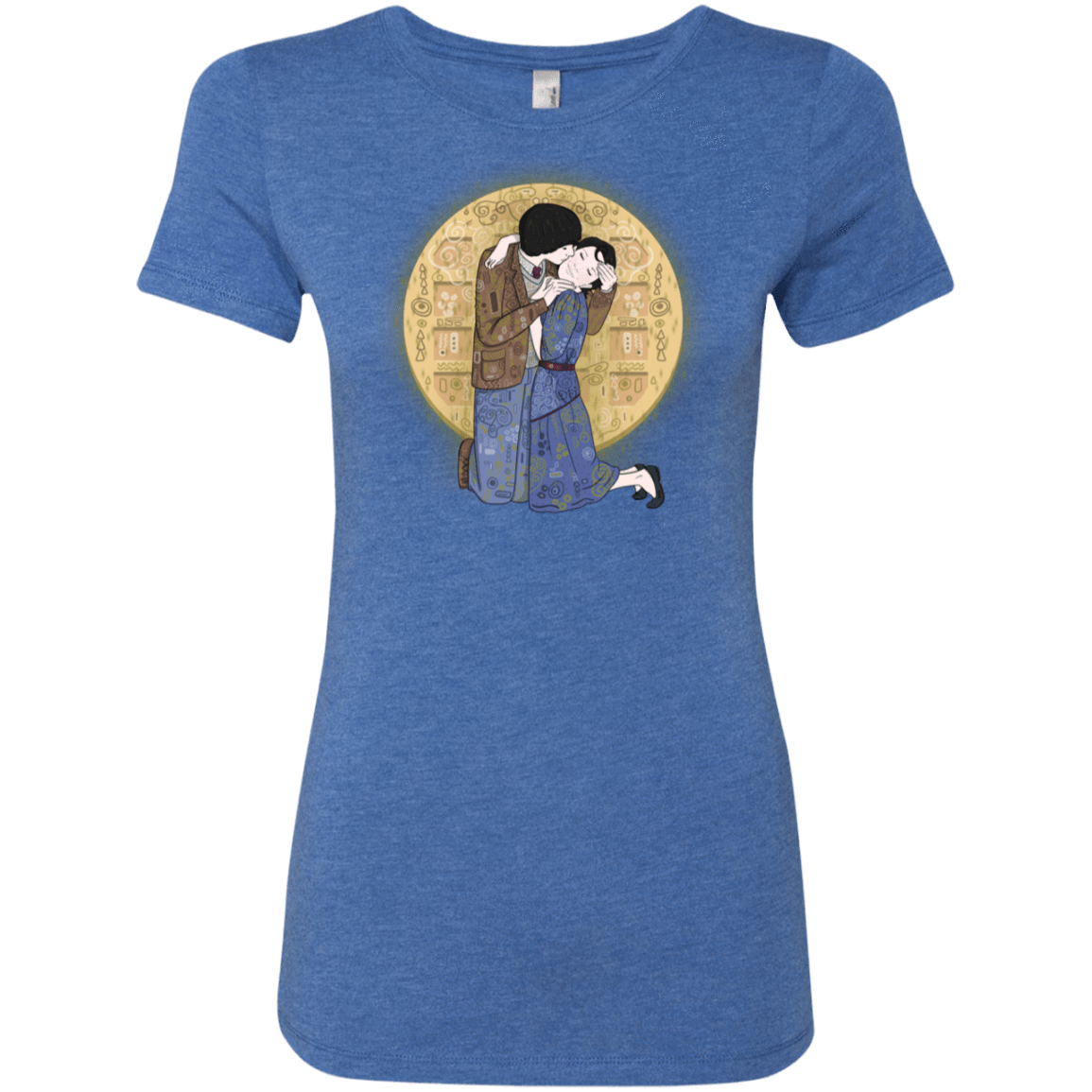 T-Shirts Vintage Royal / S Stranger Klimt Women's Triblend T-Shirt