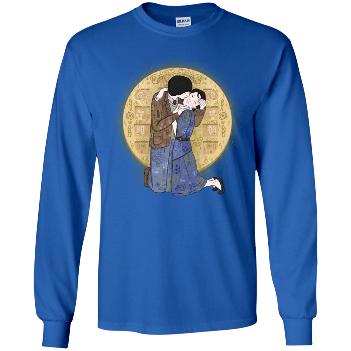 T-Shirts Royal / YS Stranger Klimt Youth Long Sleeve T-Shirt