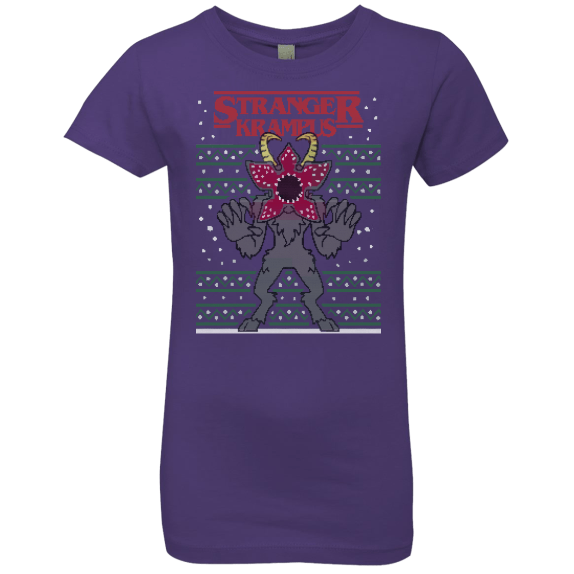 T-Shirts Purple Rush / YXS Stranger Krampus Girls Premium T-Shirt