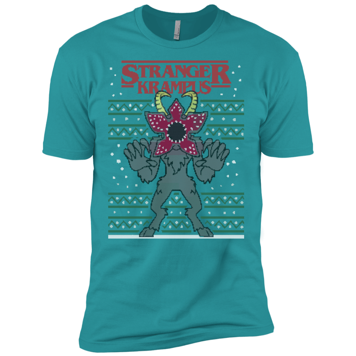 T-Shirts Tahiti Blue / X-Small Stranger Krampus Men's Premium T-Shirt