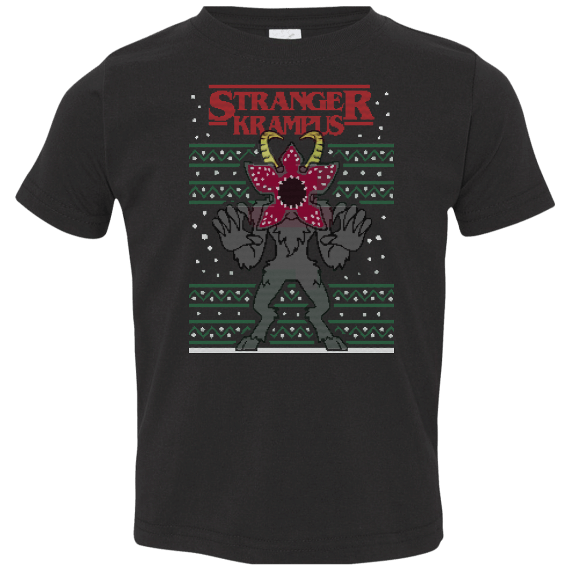 T-Shirts Black / 2T Stranger Krampus Toddler Premium T-Shirt