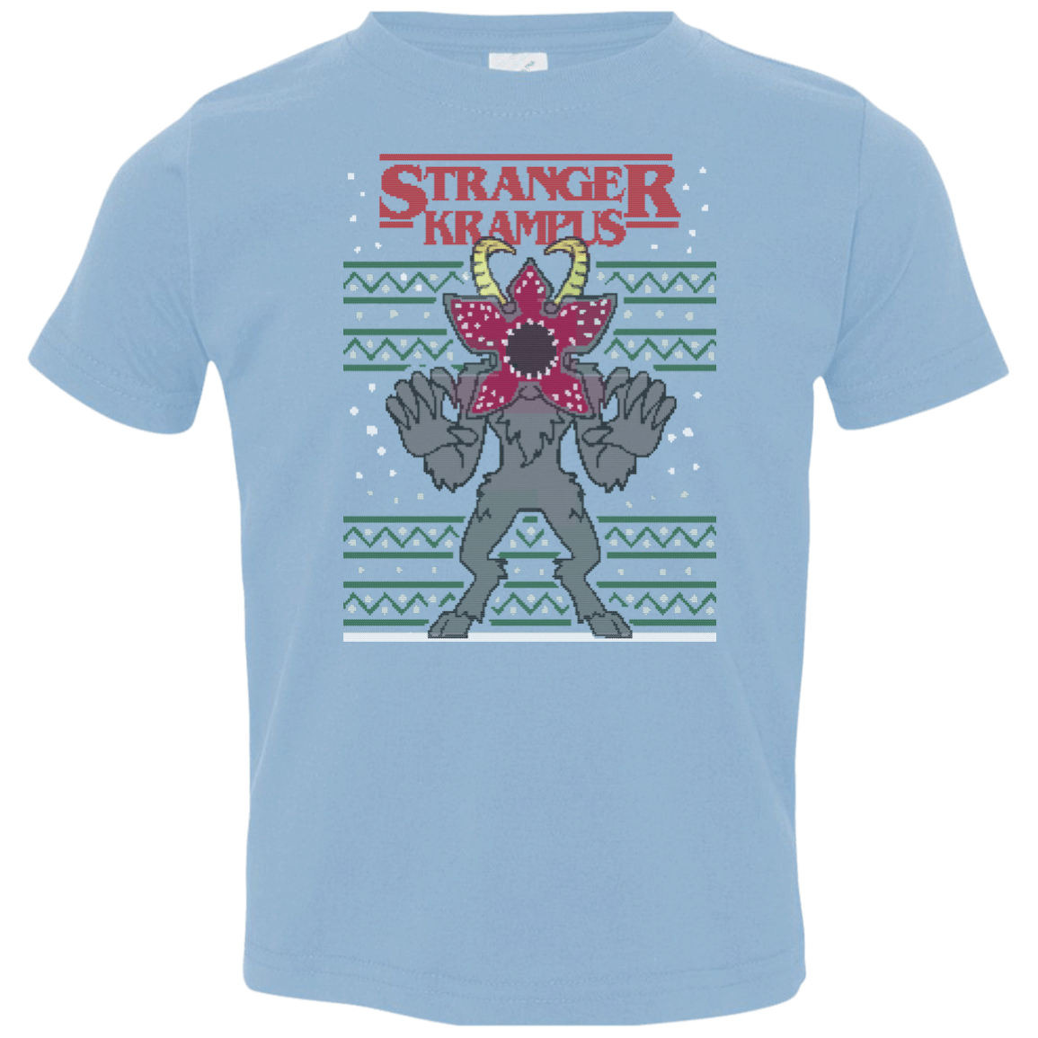 T-Shirts Light Blue / 2T Stranger Krampus Toddler Premium T-Shirt