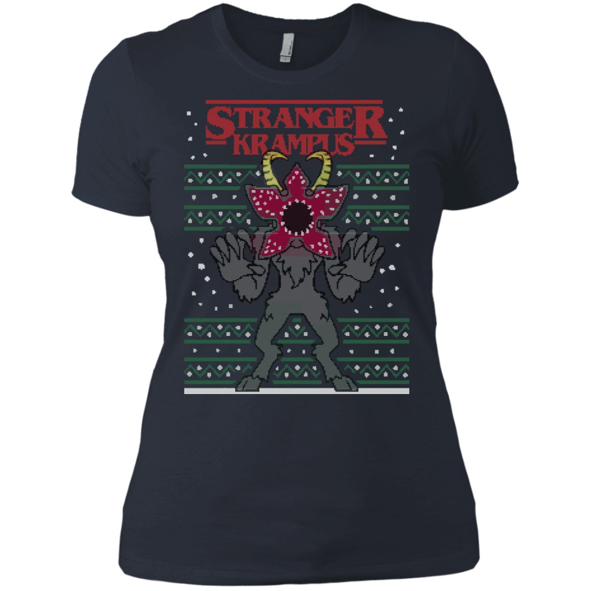 T-Shirts Indigo / X-Small Stranger Krampus Women's Premium T-Shirt