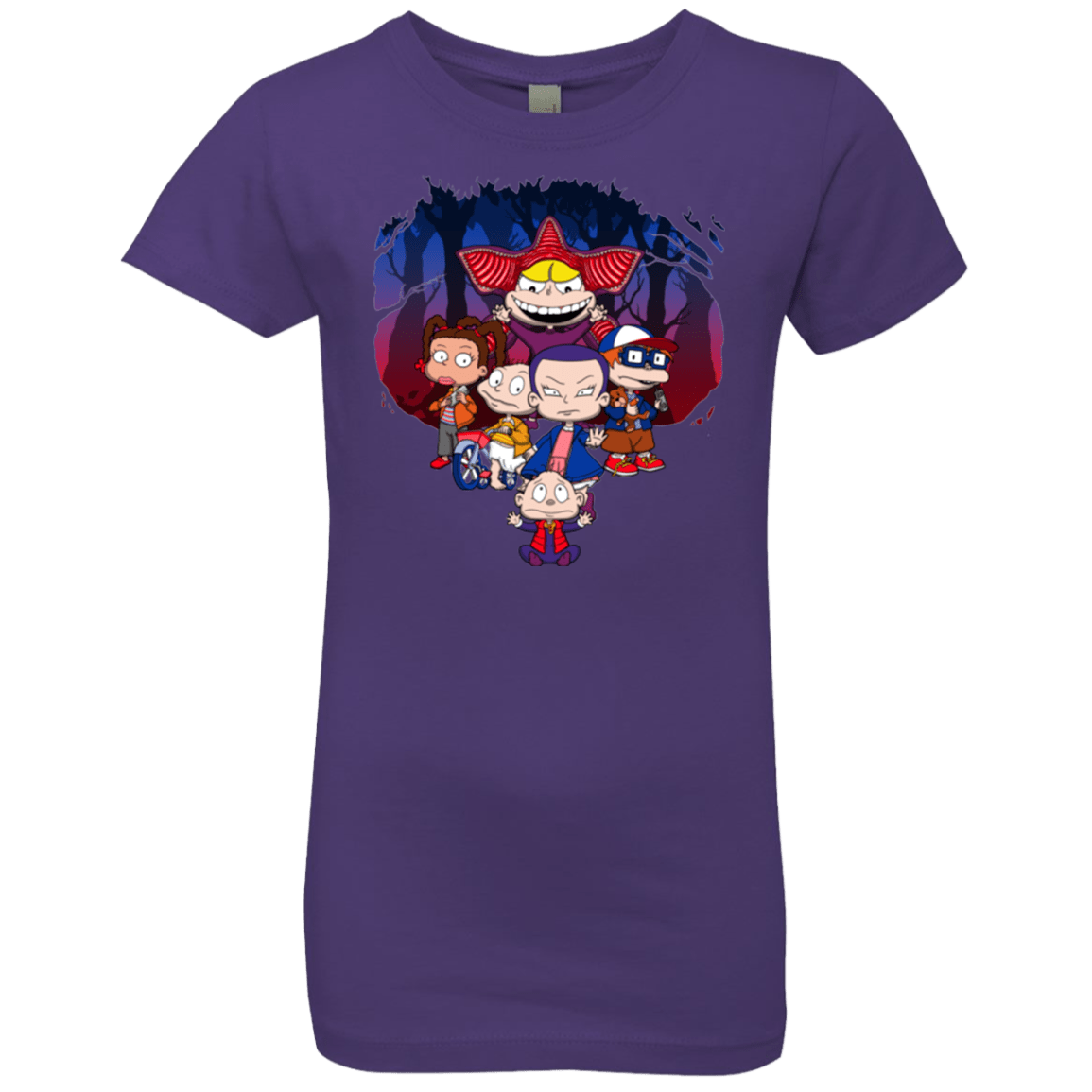 T-Shirts Purple Rush / YXS Stranger Rugs Girls Premium T-Shirt