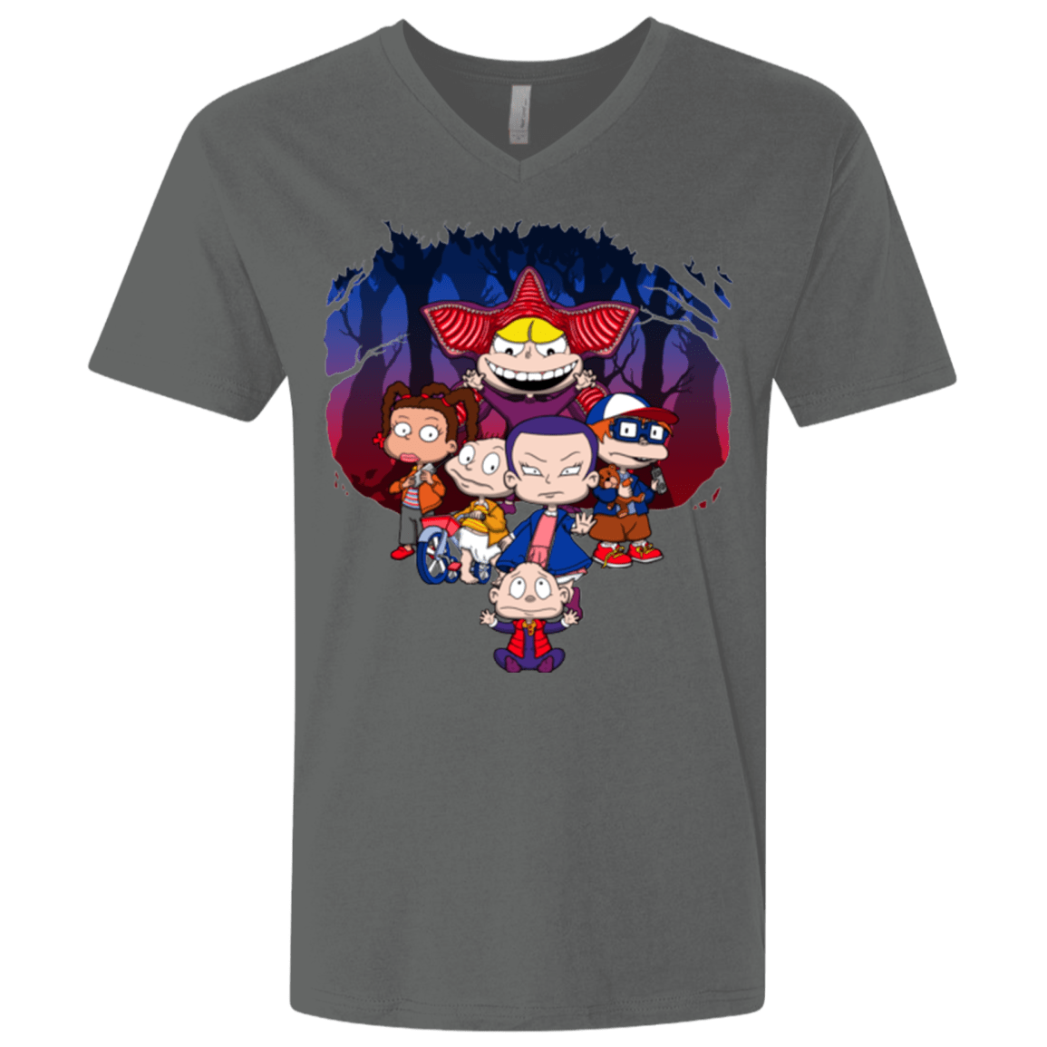 T-Shirts Heavy Metal / X-Small Stranger Rugs Men's Premium V-Neck