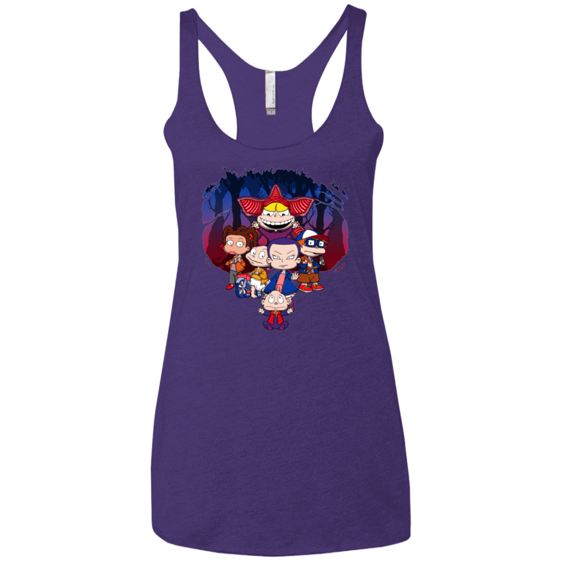 T-Shirts Purple / X-Small Stranger Rugs Women's Triblend Racerback Tank