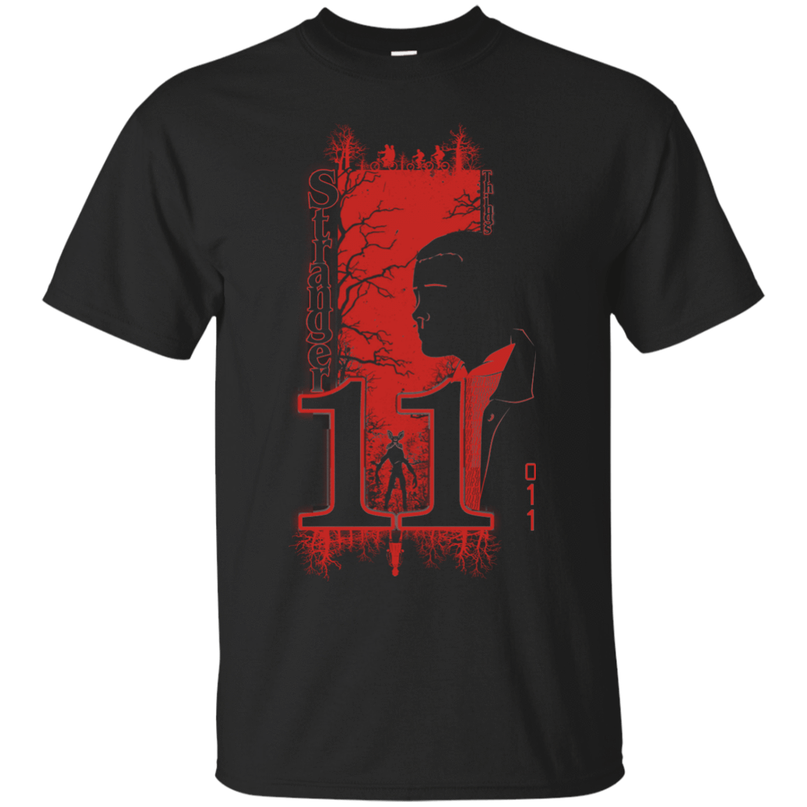 T-Shirts Black / Small Stranger Things 11 Profile T-Shirt