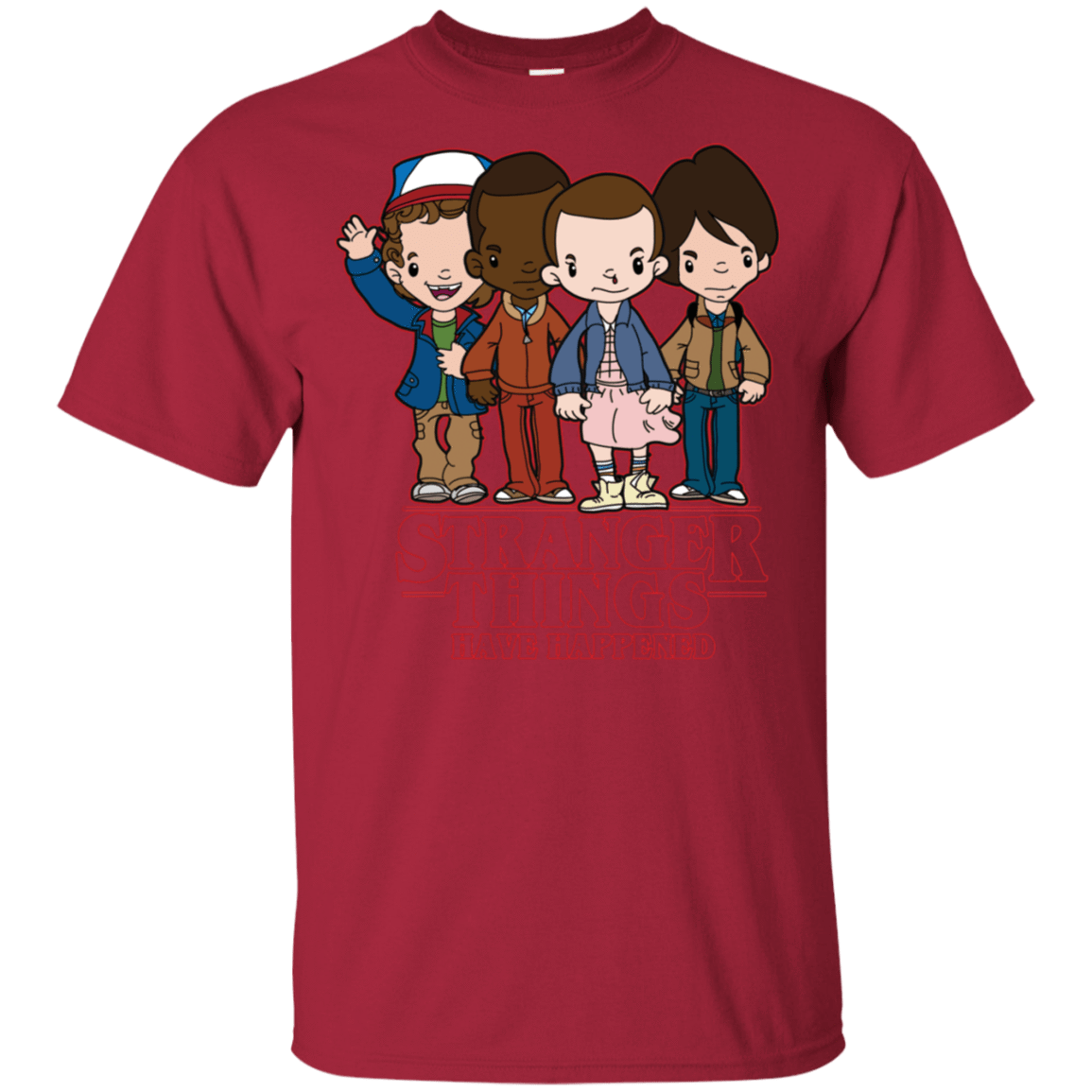 T-Shirts Cardinal / S Stranger Things Have Happened T-Shirt