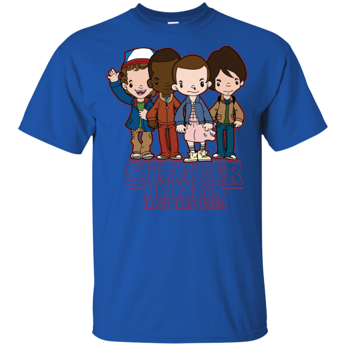 T-Shirts Royal / S Stranger Things Have Happened T-Shirt