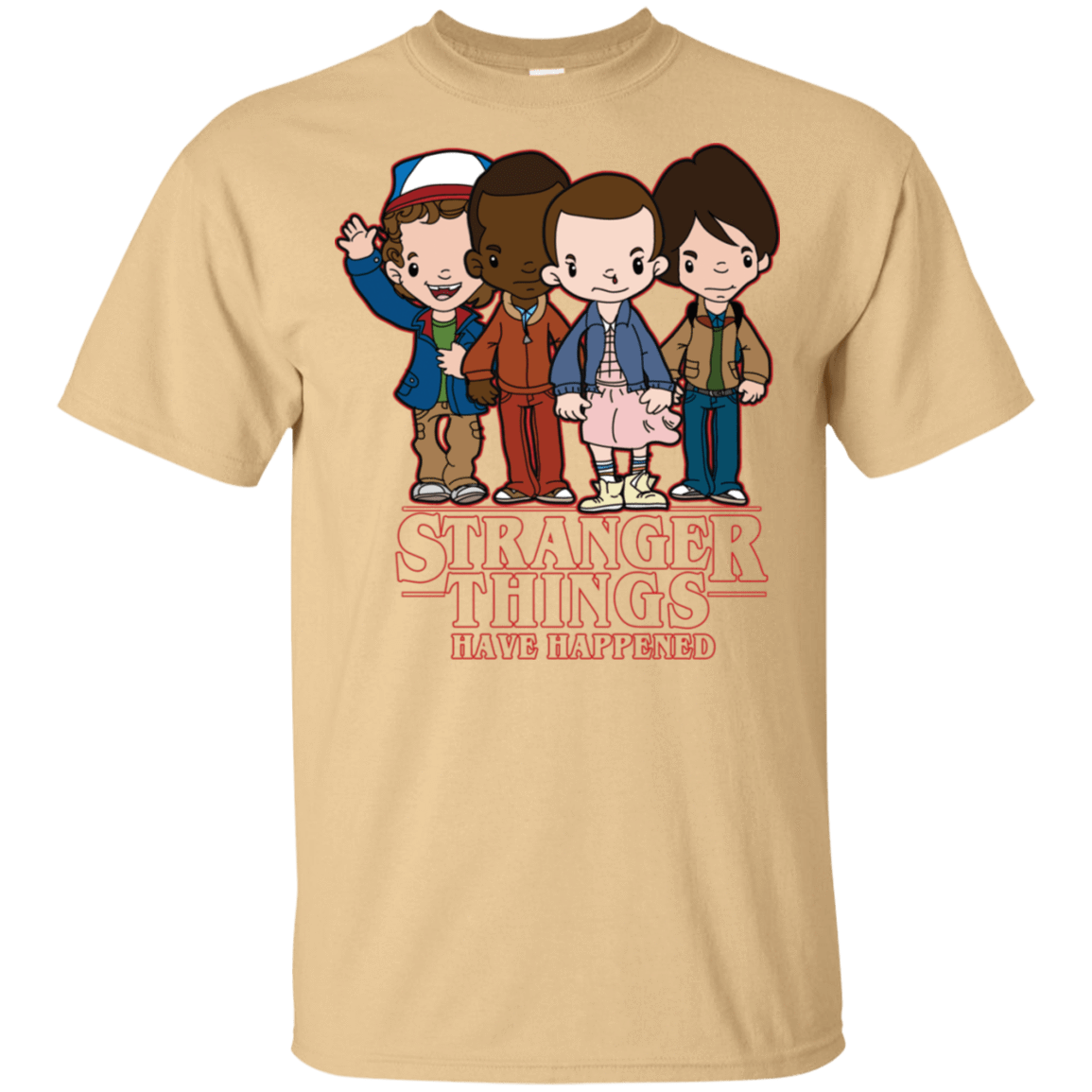 T-Shirts Vegas Gold / S Stranger Things Have Happened T-Shirt