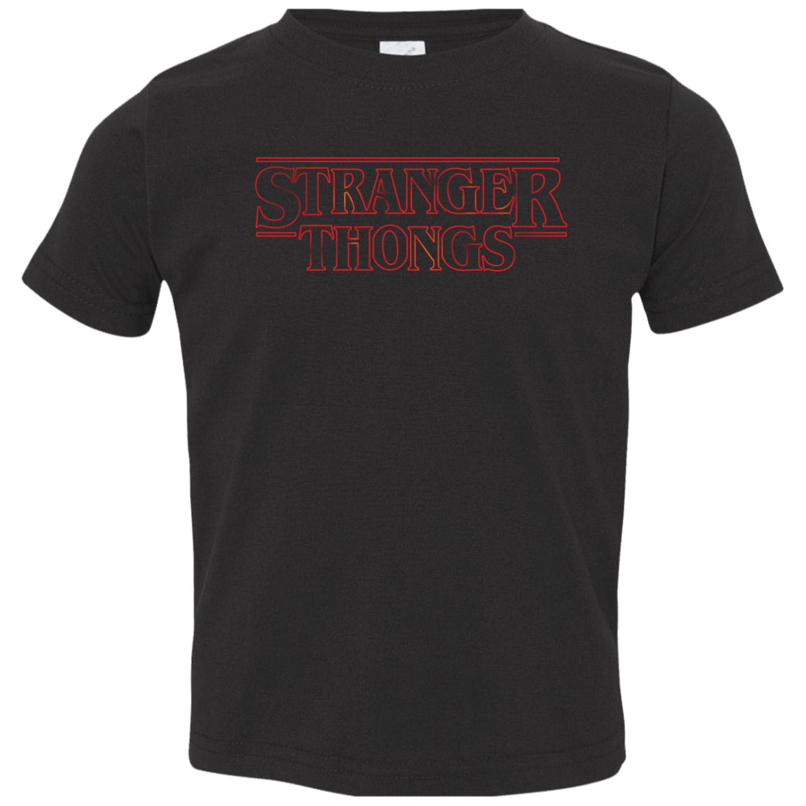 T-Shirts Black / 2T Stranger Thongs Toddler Premium T-Shirt