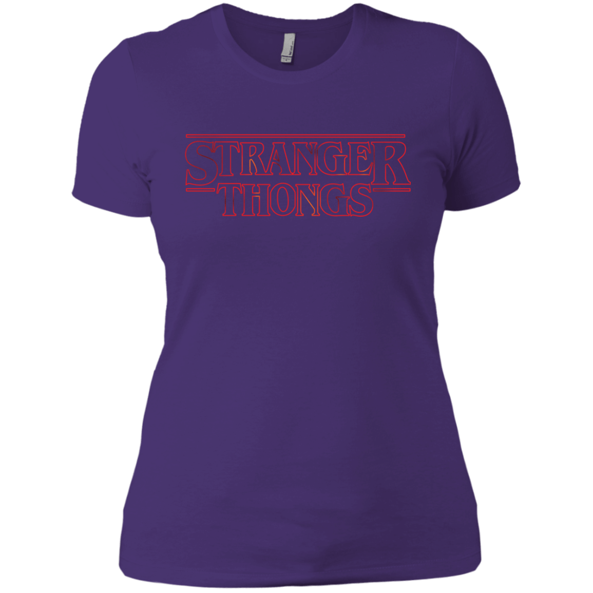 T-Shirts Purple / X-Small Stranger Thongs Women's Premium T-Shirt