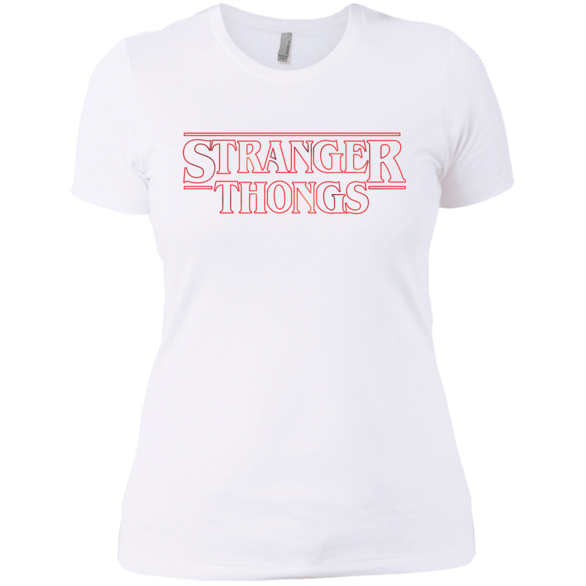 T-Shirts White / X-Small Stranger Thongs Women's Premium T-Shirt