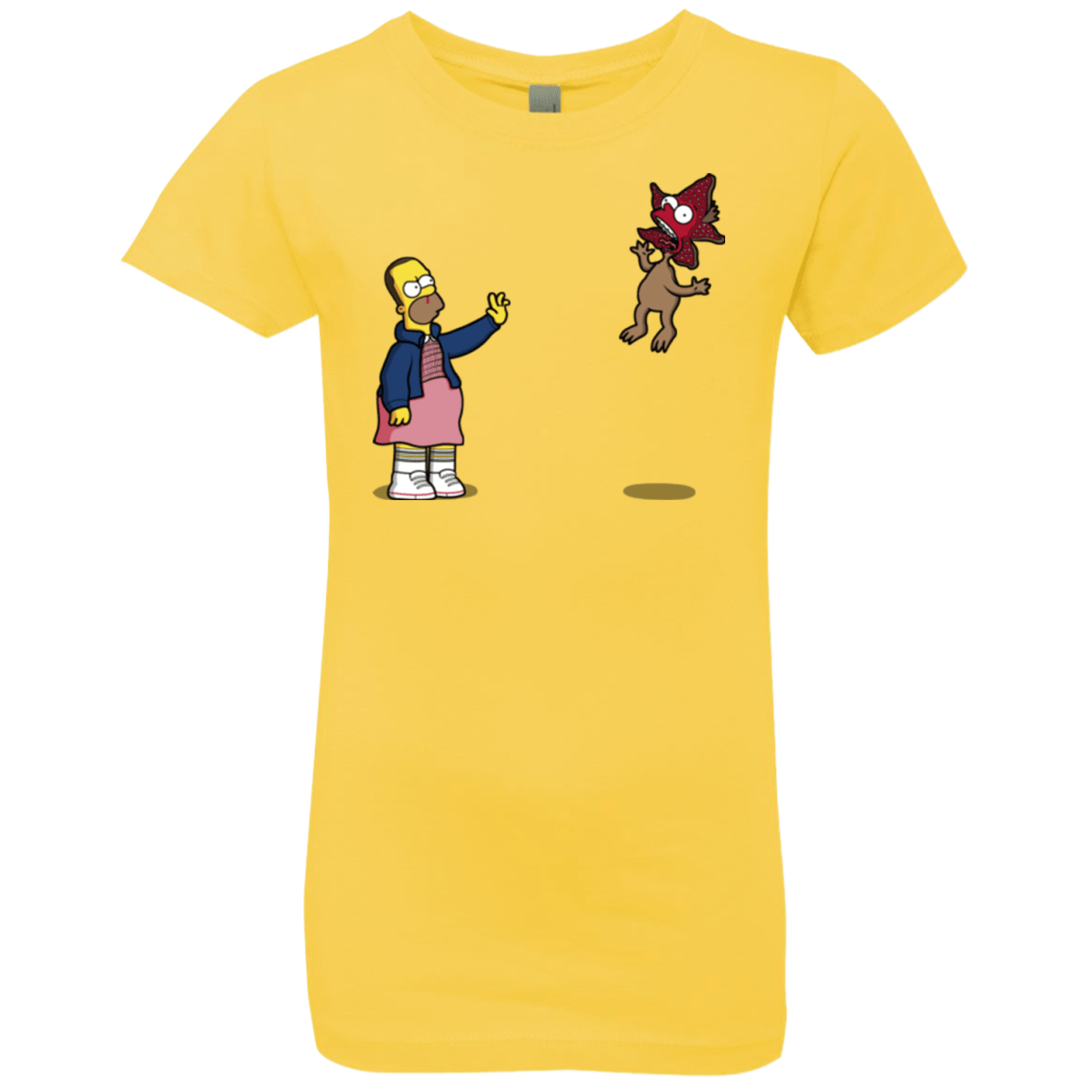 T-Shirts Vibrant Yellow / YXS Strangling Things Girls Premium T-Shirt