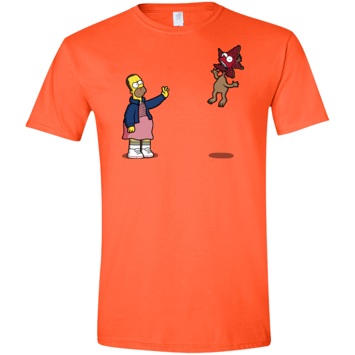 T-Shirts Orange / S Strangling Things Men's Semi-Fitted Softstyle
