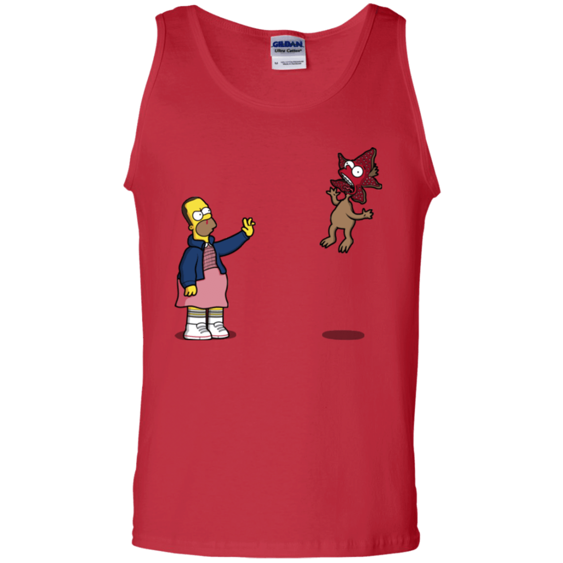 T-Shirts Red / S Strangling Things Men's Tank Top